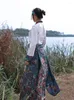 Ethnic Clothing Tibetan Women's Summer Shirt Skirt Style Wrap