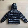 Trapstar Top Mens Down Parkas Coats Män Kvinnor broderier glänsande svart irongate jacka avtagbar huva högkvalitativ vinterjacka x0908 ucjx