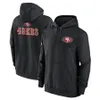 San Francisco''49ers''Men Fanatics Branded Scarlet Defender Evo Full-Zip Hoodie