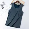 Men's Tank Tops Mens Underwear Sleeveless Tank Top Solid Muscle Vest Undershirts O-neck Sport T-shirt mens vest bodybuilding Mens tank top YQ240131