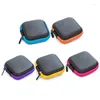 Sacos de armazenamento Mini portátil fone de ouvido saco moeda bolsa fone de ouvido caixa de cabo usb organizador de dados bolsa de transporte accessor