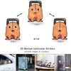 Pochita 3D Motion Koffer Sticker Anime Stickers Chainsaw Man Waterdichte sticker voor auto, laptop, koelkast, enz. Speelgoed creatief cadeau