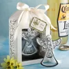 10PCS Lot Wedding Bevenir Angel Bottle Opener Party Mały prezent z pudełkiem na dekoracje ślubne Akcesoria 223a