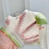 Frauen Socken Sommer Dünne Mesh Floral Print Japanischen Kawaii Nette Rüschen Aushöhlen Atmungsaktive Schule Mädchen Lose Lange