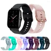 Watch Bands Silicone Bracelet Band For Amazfit GTS 4 Mini 3 2 2e/Bip Pro U Pro/GTR 2e Sport Watchband Strap Accessories