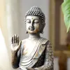 Statues de Bouddha Thaïlande statue sculpture décor à la maison bureau ornement vintage cadeau figurine hindou emplacement 240123