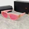 designer zonnebril voor dames mans luxe bril persoonlijkheid populaire mannen vrouwen Goggle dames brillen frame Vintage metalen zonnebril met doos zeer goed cadeau