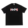 T-shirt de designer pour hommes Vetements 3D Mousse Impression Été Haute Qualité Invasion Lovers T-shirt High Street Pur coton Hip Hop Drapeau National Broderie À Manches Courtes VTM