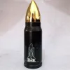 1000 ml Bullet Tumbler Waterfles RVS Bullet Mok Vacuüm geïsoleerd met deksel Kan aangepast logo ZZ