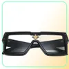 Óculos de sol Ciclone de verão para homens e mulheres estilo Z1578W Anti-ultraviolet Retro Plate Square Fu Frame Moda Os óculos de moda Brand Novo Box4990749