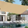 Shade Shade Sail Abrigo de jardim à prova d'água 95% UV com bloqueio de proteção solar Toldo para pátio jardim quintal piscina de acampamento YQ240131