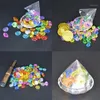 Schatjachtdoos Kinderen Schatkist Retro Plastic Speelgoed Gouden Munten en Piraat Edelstenen woondecoratie birthday12685