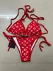 Tasarımcı Seksi Bikini Setleri 2024 Yeni Moda Seksi Mayo S Kadınlar İki Pice Set G Kupası 58 Stil Pamuk Konforu Toptan 2 Parça #220
