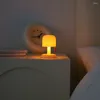 Lampes de table Creative LED lampe champignon table mini coucher de soleil veilleuse pour cuisine chambre chevet salon décor enfants cadeau