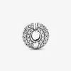 New Arrival Charms 925 Sterling Silver Pave Snake Chain Pattern Clip Charm Fit Original European Charm Bracelet Fashion Jewelry Ac325L