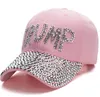 USA-Flagge Trump 2024 Baseballmütze Partyhut Wahlkampf Cowboy-Kappen Verstellbare Snapback-Frauen-Denim-Diamant-Hüte 9 Stile 564Q