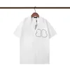Мужская дизайнерская футболка высшего качества с надписью Летние рубашки с короткими рукавами Мужская шелковая рубашка для боулинга Свободные футболки Разноцветные M-3XL