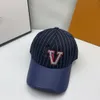 Gorra gorra de diseñador sombrero de diseñador de lujo gorra de béisbol con bloqueo de color estilo clásico marea de primavera y otoño las parejas viajan imprescindibles