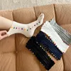 Women Socks High Quality Cotton Colorful Love Heart Split Toe Five Finger Mid Tube Separation Tabi