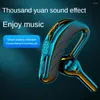 Bluetooth Single Ear Headset LED Display Earphone Noise Cancelling Waterproof Long Standby Time With Mic