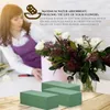 装飾的な花DIY花柄の泡レンガ人工花の包装泥花屋の発泡スチロールブロッククラフトウェディングデザインホリデーデコ