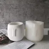 Strumenti artigianali Volto umano Vaso da fiori Stampi per fioriera in cemento Testa Gesso Decorazioni per la casa Vaso di argilla di cemento Piante grasse Vaso Stampo in silicone