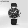 IWCity Chronograph zf-factory watch Full SUPERCLONE LW Automatic Mechanical Watch Mens 6-pin Pilot Complex Function Timing Leisure Business Luminous