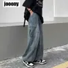 Spring Autumn Trousers y2k baggy jeans for men Wide leg Pants Pockets Elastic Waist Streetwear Loose comfortable Pants 240127