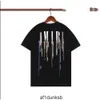 women Fashion am amis imiri amiiri men amari luxury designer Short t Shirts Printed amirl Tshirt Cotton Casual Tees Sleeve Hip amirlies Hop Streetwear Luxuriou CGMN