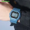 2019 Nowy dżinsowy zegarek SANDA Sport Digital Watch G Style LED Watches Waterproof Waterproof Resist