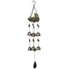 Dekorativa föremål figurer present Kopparrör Heminredning Bronze Window Metal Wind Bell Garden Hanging Ornament 12st Bells Chi326a