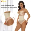 Kvinnors Shapers Velssut Shapewear Thong High midja Sömlösa trosor Magen Kontroll Shaper Slimming Underwear Trainer Forming Briefs