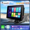 Podofo 7 pollici Android 12 2 32G Monitor per auto Carplay Schermo automatico Lettore intelligente portatile WIFI per BMW Toyota Honda Hyundai