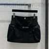 Skirts Designer designer American Large Pocket Workwear Short Skirt Women's 2024 Autumn Buckle Belt Slim A-line Versatile Half Dress 4YB4 ZAIR