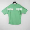 ängel tees mens pa t-shirts sommar lös casual spray hjärtbrev tees björn tear bomull tshirts crew hals kort ärm andningsbrev utskrift tope848