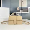 Nya Jabags axelväskor Kvinnor handväska enkel läder tote messenger retro vild textur nisch design designer purses 240115