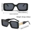Zonnebril retro 90s glazen UV -bescherming rechthoek zwart voor vrouwen tinten zon
