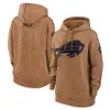 Hoodie Buffalo''Bills''Men Women Youth''Brown 2023 Salute To Service Club Pullover Hoodie