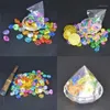 Schatjachtdoos Kinderen Schatkist Retro Plastic Speelgoed Gouden Munten en Piraat Edelstenen woondecoratie birthday12685