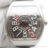 Super Mens Topselling Top Quality Watches Vanguard V45 GF Factory Asia 2824 Gray Silver Dial With Exploderade siffror Automatisk Move2102