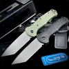 BM 9071 Claymore Auto Folding Knife Outdoor Camping Hunting Pocket Tactical EDC Tools 9070BK 9070BK-1 BM42 9071 9070 9400 9600 Knivar