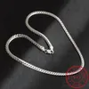 2020 New 5mm Fashion Chain 925 Sterling Silver Necklace Pendant Men Jewelry Full Side Necklace230O