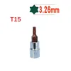 1PC HEX TORXドライバービット1/4インチシャンクドライブソケットスチールスチールドライバーハンドツールT8 T10 T15 T20 T25 T27 T30/T40