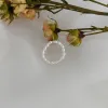 Halskette ASHIQI 23 mm natürlicher Süßwasserperlenring aus echtem 925er Sterlingsilber, Modeschmuck für Frauen