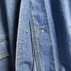 Women's Jackets TOTEM E Show Style-Origina Version Silhouette Wide Sleeve Fried Loose Denim Shirt Modern Vintage Large Pocket Coat