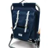 Camp Furniture SunSoul Klappbarer leichter blauer Rucksack Strandstuhl faltbar