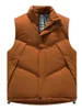 여자 조끼 솔리드 탱크 조끼 재킷 남자 가을 따뜻한 소매 소매 남성 겨울 면화 코트 캐주얼 웨이스트 코트 조끼 바람 방전 의류 6xl