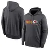 Kansas''City''Chiefs''Men Red Sideline Club Fleece Pullover Full-Zip Hoodie