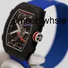 Automatic Mechanical Watches Metal Fiber Carbon Mechanical Rm6702 Machinery World Blue Famous LY Y25V