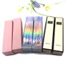 50 100pcs 23 23 107mm Cosmetic Paper Packing Box for Lipgloss Tube 2 3 2 3 10 4cm Pink Colored Packing Box of Lip Gloss Bottle210K